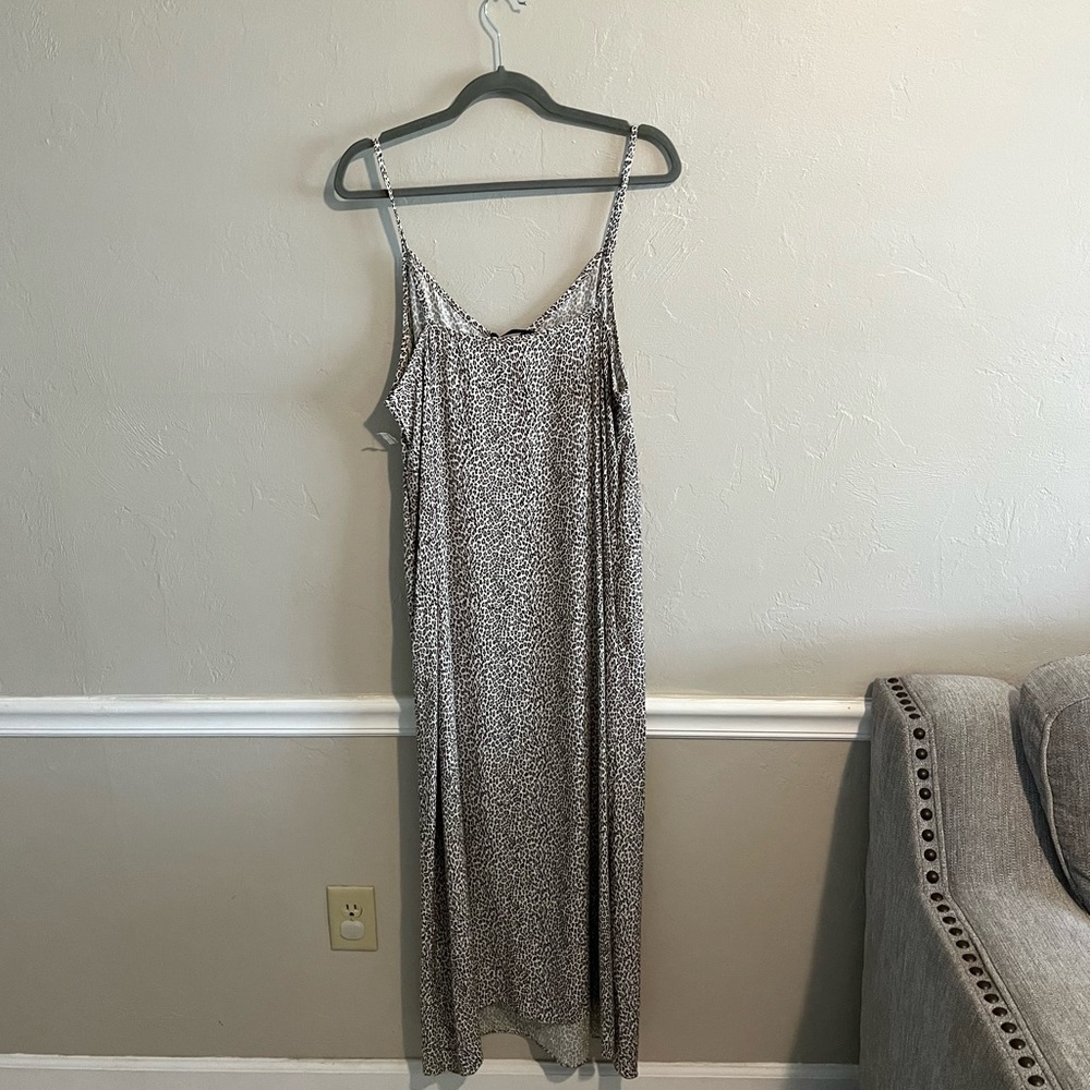 Jenni Kayne Leopard Slip Dress Size XL - Picture 5 of 8